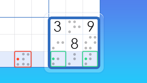 sudoku hidden singles method